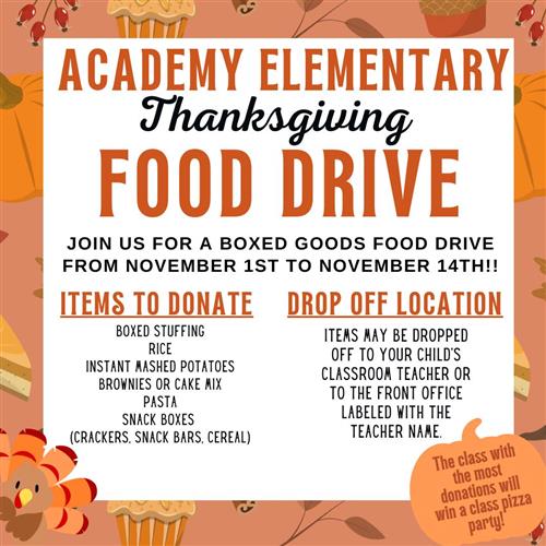  AES for Food Drive